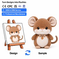 Peluche de Ardilla con Diseño Personalizado, Muñeco de Peluche, Fabricantes de Peluches Personalizados, Peluche de Anime
