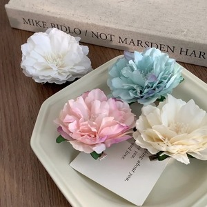 Verano primavera moda coreana Camelia flor pinzas para el cabello para niñas mujeres Vintage Clip lateral flequillo Horquillas para el cabello decoración de playa - Product Image 2