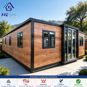 Australian Standards 40Ft 20Ft Prefab Expandable <b>Container</b> House 1 2 3 4 5 Bedroom Foldable Living Modular Home Cabin - Product Image 1
