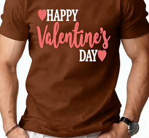 <span class=keywords><strong>T</strong></span>-<span class=keywords><strong>shirt</strong></span> con grafica a forma di cuore con tipografia per la festa di San Valentino, regalo romantico per coppie innamorate - Product Image 3
