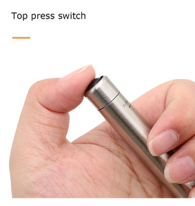 Fouet à main minimaliste en acier inoxydable, mousseur à lait et café à piles, commandes par bouton-poussoir, pour la maison, l'hôtel, portable - Product Image 4