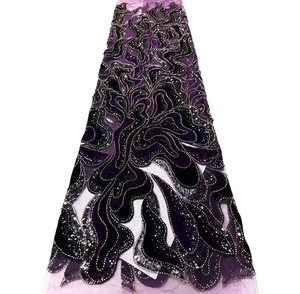 144 2026 Tissu de <span class=keywords><strong>dentelle</strong></span> française nigériane, artisanal, haute qualité, vente en gros, <span class=keywords><strong>dentelle</strong></span> pour femmes, <span class=keywords><strong>dentelle</strong></span> supérieure à sequins et strass - Product Image 1