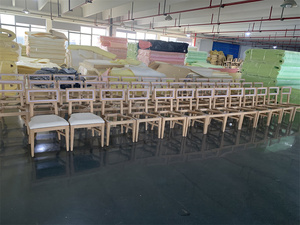 Chaise de café en bois, chaise de salle à manger nordique moderne en bois massif tissé en osier chaise de salle à manger en rotin de canne - Product Image 5