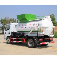 Camion compacteur de déchets de cuisine efficace Véhicule de transport de déchets alimentaires fiable pour les solutions de gestion des déchets