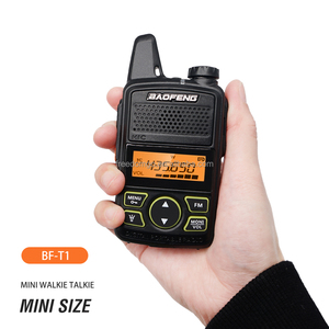 Baofeng Mini Walkie Talkie BF-T1 tiện dụng hai chiều đài phát thanh UHF 400-470MHz 20ch di động nhỏ <span class=keywords><strong>ham</strong></span> FM Đài phát thanh cho trẻ em - Product Image 2
