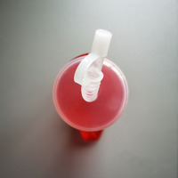 Gobelet en plastique de 24 oz avec paille, design créatif en forme de botte, pour boissons froides, bière, gobelet en forme de botte de cowboy