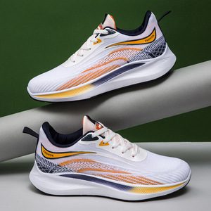 Chaussures de sport décontractées à lacets pour hommes, nouvelle collection été, respirantes, en maille, confortables, légères, à semelle souple, baskets de course, <span class=keywords><strong>Cross</strong></span> - Product Image 1