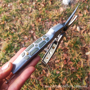 กรรไกรตัดแต่งกิ่งไม้ผลไม้ Mingzuan 195 ใบมีดสแตนเลส ขนาด 60 มม. เส้นผ่านศูนย์กลางการตัด 20-30 มม. สำหรับใช้ในสวน - Product Image 5