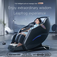 Fauteuil de massage électrique de luxe 3D à gravité zéro, nouveau design 2026, avec massage Shiatsu électrique pour un confort optimal du corps entier
