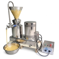 Moulin colloïdal pour fèves de cacao, beurre de cacahuète, sauce chili, lait, soja, maïs, lait de soja, farine d'amande, machine à moudre