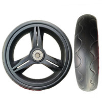 Roues et pneus avant compatibles avec les poussettes Baby Jogger City Select et Premium