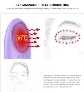 Điện <span class=keywords><strong>Facial</strong></span> Cleansing Brush sạch sẽ và đa chức năng trên khuôn mặt và mắt hot nén <span class=keywords><strong>Massager</strong></span> vẻ đẹp thiết bị để sử dụng nhà - Product Image 6