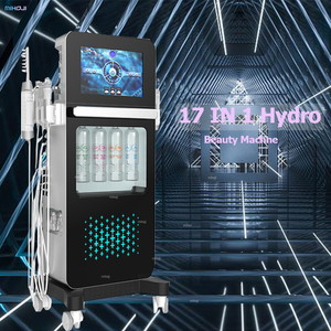 เครื่องดูแลผิวหน้า Hydra Microdermabrasion & Hydro สำหรับสปาที่บ้านและคลินิกแบบ17-in-1 - Product Image 1