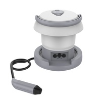 Pulvérisateur de bidet portable moderne haut de gamme en PP, douchette verticale pour l'hygiène des toilettes, idéal pour appartement, voyage et extérieur