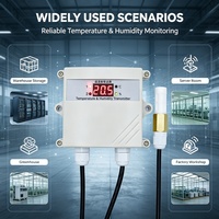 Transmisor de Humedad para Monitoreo de Centros de Datos, Rs485 Modbus Rtu, Controlador de Temperatura para Sala de Servidores Industriales, Velocidad S-4td