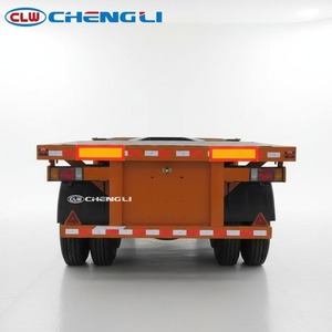 Remolque de Carga de 35 Toneladas con Ejes Triples, Remolque de Estacas para Transporte Logístico General, Semirremolque de Caja Personalizada - Product Image 3