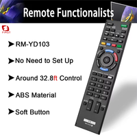 Control Remoto IR de Repuesto de Primera Marca RM-YD103 para Televisor Sony