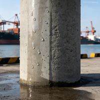 Hsea Silane 110 Revêtement Liquide à Pénétration Profonde Imperméabilisant Résistant à la Corrosion Résistant aux Ions Chlore Hydrofuge