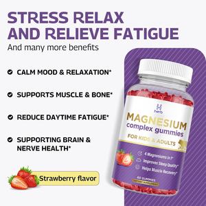 ODM/OEM <b>Gummies</b> 400mg <b>Magnesium</b> Glycinate Private Label Vitamin Supplement for Adults 2 <b>Gummies</b> Per Serving - Product Image 5