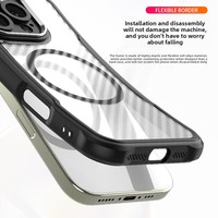Coque de protection magnétique antichoc en gel de silicone mat pour Motorola Moto Edge 2024, compatible avec la recharge sans fil, vente en gros