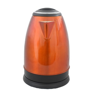 Orange <b>Kettle</b> Stainless Steel Body High Quality 1.8L Cordless Boil-Dry Hotel Use Automatic Shut-off - Product Image 3