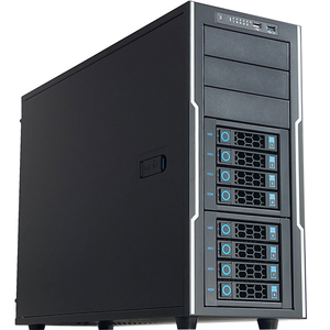 ZhenLoong Full Tower <strong>NAS</strong> <strong>Case</strong> 12 8 Bay Hot-swap Hard Drive SAS Server Storage Workstation Chassis Support ITX MATX ATX EATX MB - Product Image 2