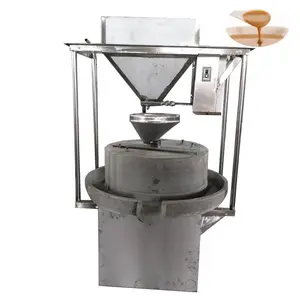 hazelnut sesame seeds butter grinding making machine