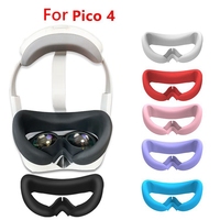 Vente en gros de housse de protection en silicone souple couverture de visage couverture de jeu en silicone pour accessoires Pico 4 VR