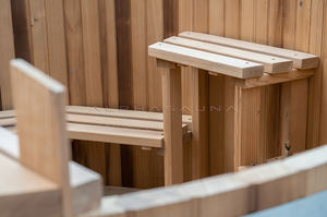 Bain à remous en bois traité thermiquement, 10 personnes, léger, chauffant, Offre Spéciale - Product Image 6