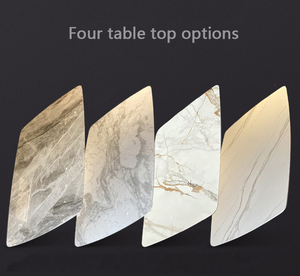 <span class=keywords><strong>Tavolo</strong></span> da pranzo in pietra sinterizzata con struttura in metallo in stile italiano europeo con <span class=keywords><strong>gambe</strong></span> decorative in <span class=keywords><strong>oro</strong></span> - Product Image 6