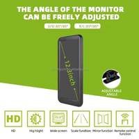 Système d'affichage de moniteur de camion électrique de 12.3 pouces avec fonction de télécommande de caméra de recul à écran LCD IPS