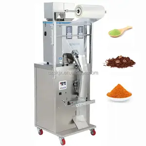 Top quality vertical powder packaging machine/plastic bag filling sealing machine/double head spices powder packing equipment