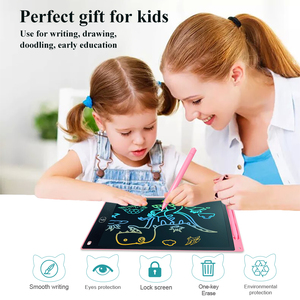Tablette d'écriture numérique LCD pour enfants, personnalisable, multicolore, 12 pouces, très vendue, pour <span class=keywords><strong>dessin</strong></span> <span class=keywords><strong>et</strong></span> gribouillage - Product Image 5