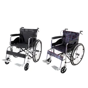 كرسي متحرك قابل للطي خفيف الوزن صناعة يدوية بسعر رخيص-LTFG31, كرسي متحرك قابل للطي ثنائي الوجه لذوي الاحتياجات الخاصة