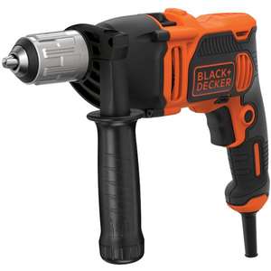 BLACK & DECKER-Taladro percutor con cable de 850W en caso con 6 brocas adicionales-EAN 5035048681404 HERRAMIENTAS ELÉCTRICAS CON CABLE - Product Image 1