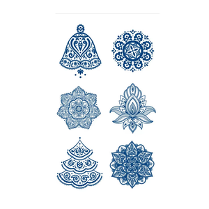 BXTAT Semipermanente Blue Genipa Juice Tatuajes Temporal Henna Duradero 15-25 Días Aplicación <span class=keywords><strong>de</strong></span> material <span class=keywords><strong>de</strong></span> papel para el Body-GZ235to240 - Product Image 5