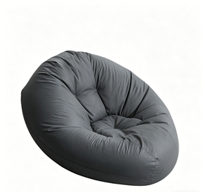 Sofá Puff <span class=keywords><strong>Gigante</strong></span> de Tela Tecnológica Impermeable, Diseño Moderno y Cómodo - Product Image 3