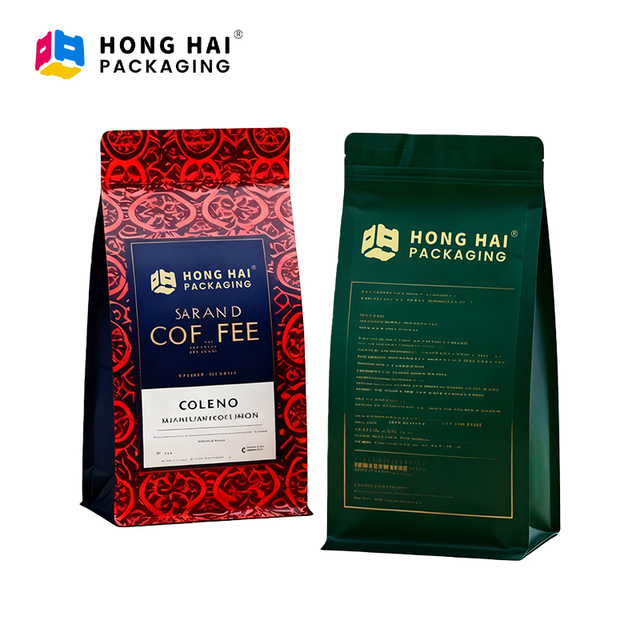 Sustainable Coffee Pouch With Valve and Zipper Custom1KG Reusable Eco Friendly Coffee Packaging Natural Look Airtight