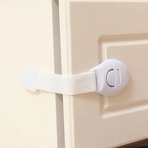 10 Uds. Cierres de Seguridad para Armarios y Puertas para Niños, Protector de Seguridad a Prueba de Bebés, Protección de Plástico, Plegable y Desmontable - Product Image 6
