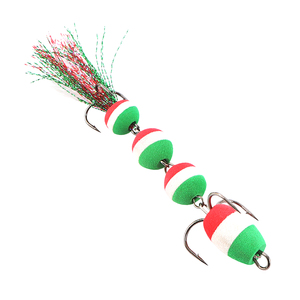 Leurre flottant en mousse EVA avec hameçons triples, hameçons barbelés en acier à haute teneur en carbone, leurre <span class=keywords><strong>de</strong></span> pêche bionique à longue portée pour l'eau douce - Product Image 1