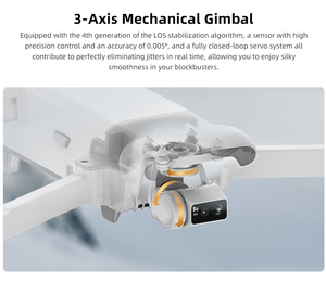 โดรนกล้องคู่ <span class=keywords><strong>4K</strong></span> FIMI X8 Tele Max ระยะไกล 48MP ระดับมืออาชีพ พร้อมกิมบอล 3 แกน GPS กลับอัตโนมัติ สำหรับการถ่ายภาพทางอากาศ - Product Image 2