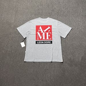 Classic Style Herren Kurzarm T-Shirt Baumwolle Gramm Hals Loose Fit Letter Printed Landmarks Casual Style 3D-Muster - Product Image 1