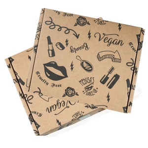 Best Price Hot Sale Fancy Square Retail Corrugated Cosmetic Packaging <b>Boxes</b> Custom - Product Image 5