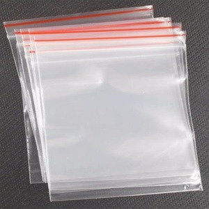 Repeated Use <b>Waterproof</b> PE Plastic Frosted Clear 0.5 Mil Ziplock Pouch Custom Matte Zipper Bag Embossed Clothing <b>Socks</b> Shoes Fur - Product Image 5