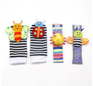 Juguetes Suaves para Bebés <span class=keywords><strong>de</strong></span> <span class=keywords><strong>0</strong></span> <span class=keywords><strong>a</strong></span> 24 <span class=keywords><strong>Meses</strong></span>, Sonajeros <span class=keywords><strong>de</strong></span> Muñeca, Buscador <span class=keywords><strong>de</strong></span> Pies, Calcetines con Sonajero, Lindos Juguetes <span class=keywords><strong>de</strong></span> Peluche para Muñeca - Product Image 6