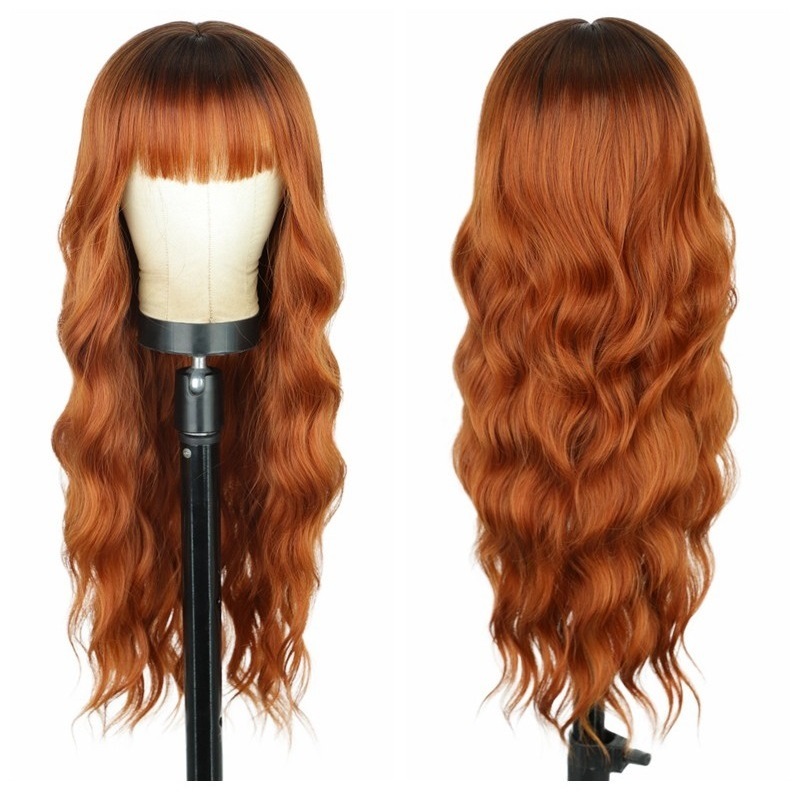 FH Luxury Synthetic Fiber Wig Middle