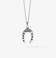 Collier en acier inoxydable Inspire Jewelry LUCKY, bijoux équestres en forme de fer à cheval, design personnalisé, vente en gros, étanche, collier en or 18 carats