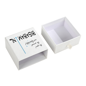Custom Cardboard Slide Drawer <b>Consumer</b> <b>Electronics</b> Packaging Box White Sliding Gift Drawer Box with Custom Logo - Product Image 5