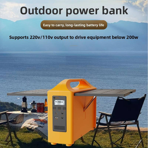 Station portable 240Wh 200W avec sortie AC/DC à onde sinusoïdale modifiée MPPT, <span class=keywords><strong>batterie</strong></span> <span class=keywords><strong>externe</strong></span> pour camping, voyage, voiture (panneau <span class=keywords><strong>solaire</strong></span>) - Product Image 1