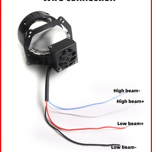 Factory F50 <b>Projector</b> Lens Bi <b>Led</b> Headlight New Design 5500K 3 Inch Bi <b>Led</b> Headlights Car Lights - Product Image 3